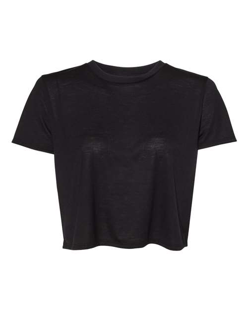 BELLA + CANVAS Women's Flowy Crop Tee