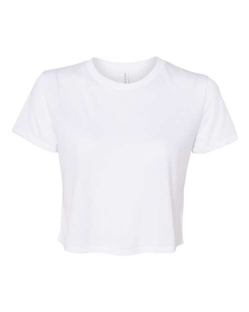 BELLA + CANVAS Women's Flowy Crop Tee