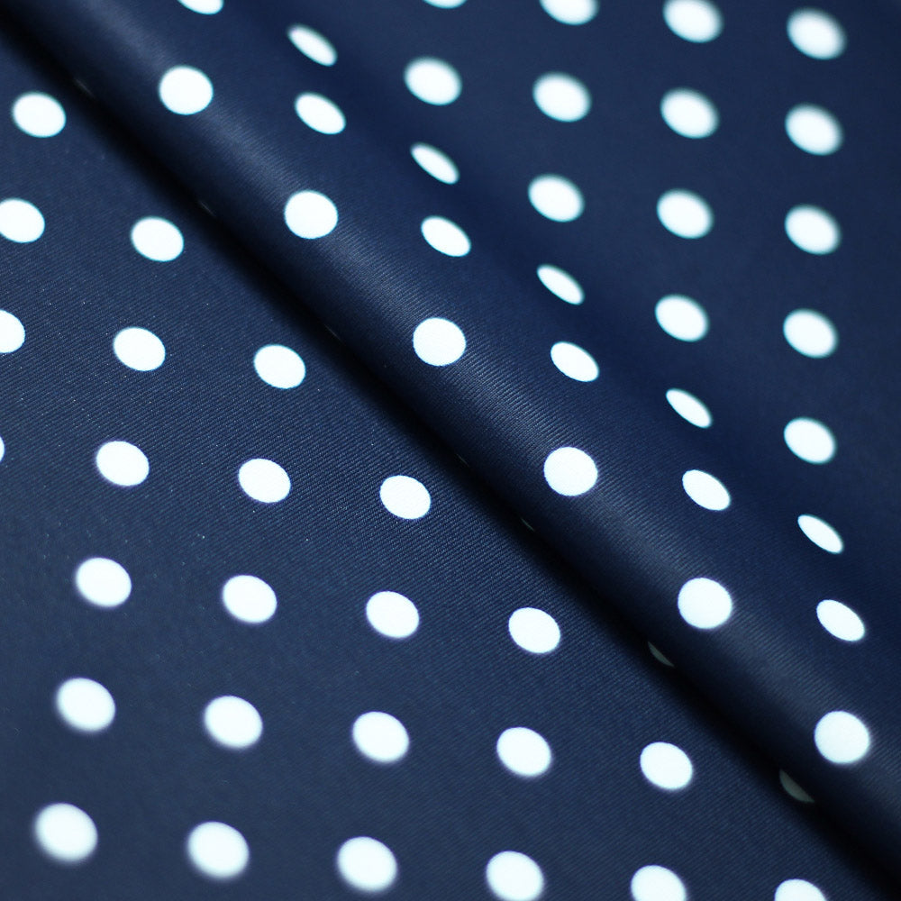 Dippin Dotz Poly Spandex Fabric - Small Polka Dots, Multiple Colors, 58/60" Width (1 Yard)