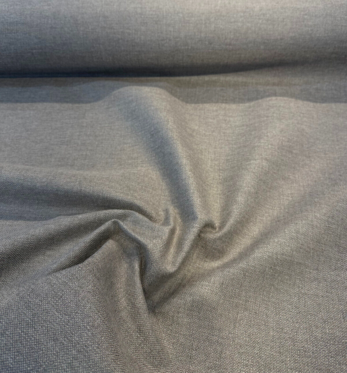 Sunbrella Verona Sunbrella Acrylic Fabric - Stone Gray, Woven Linen-Like Texture, 54" Width (1 Yard)