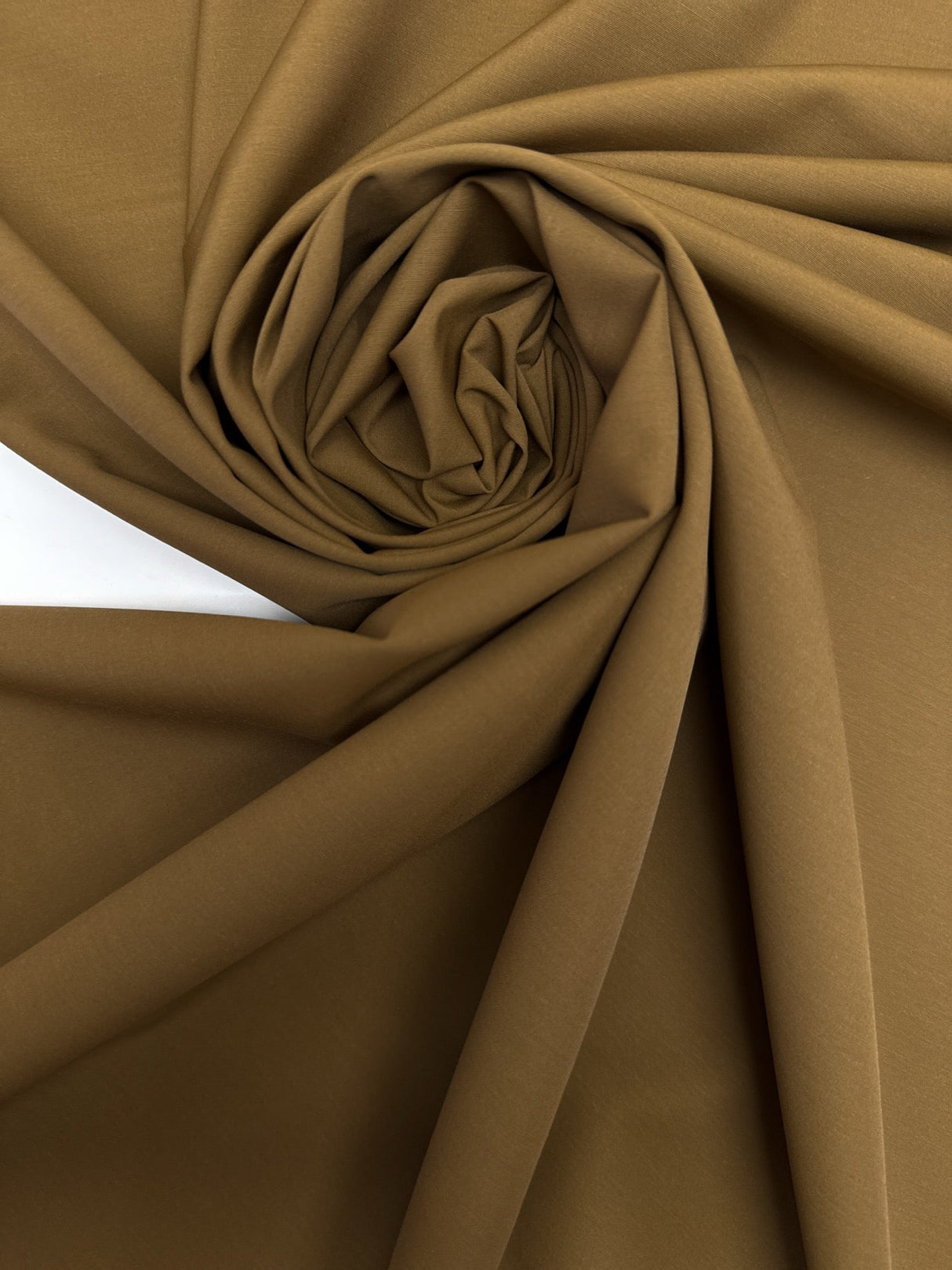 Virgin Wool Blend Woven Brown