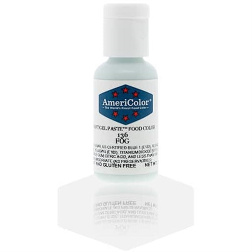 Fog Soft Gel Paste Food Color - AmeriColor 136