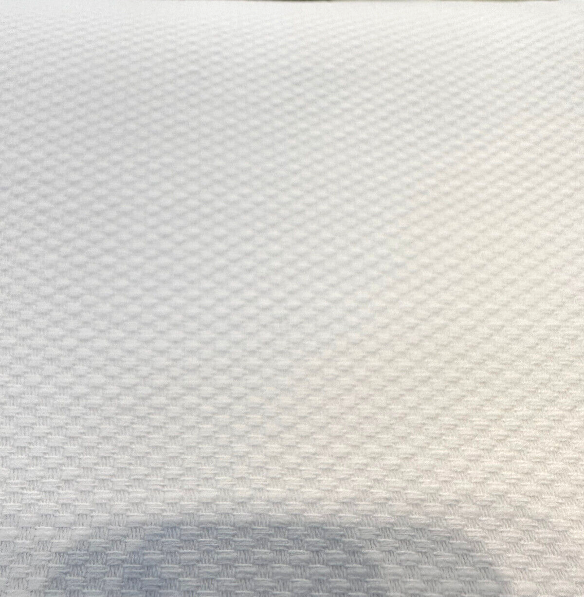 Sunbrella Castillo White Acrylic Fabric - White Solid, Outdoor Upholstery, 54" Width (1 Yard)