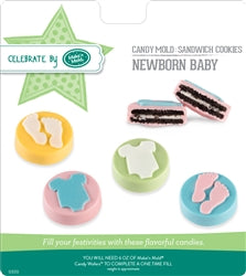Newborn Baby Sandwich Cookie Chocolate Mold - MM0320
