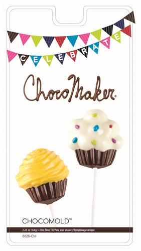 Cupcakes Pops Chocolate Mold