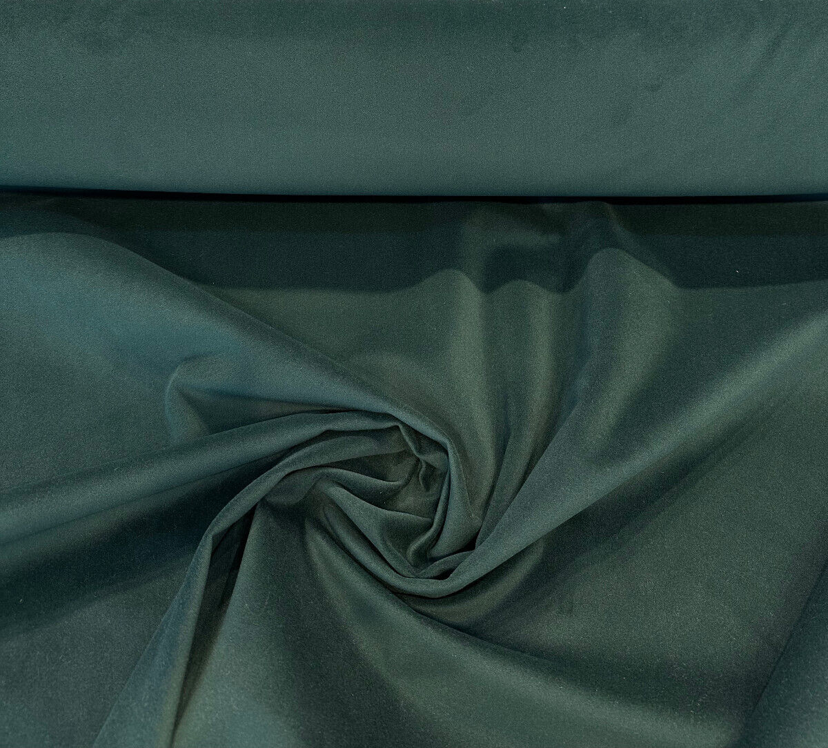 Fabricut Modern Velvet Fabric - Dark Green Solid, 54" Width (1 Yard)