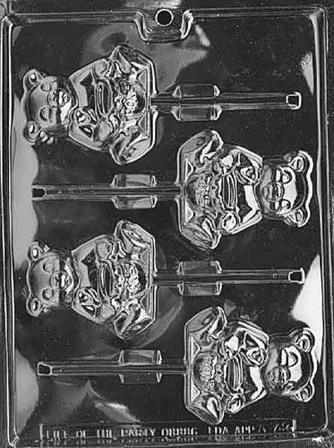 Honey Bear Lolly Chocolate Mold
