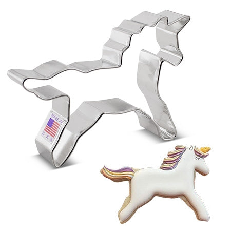 Cookie Cutter Unicorn Body 4-1/2" - 1371A