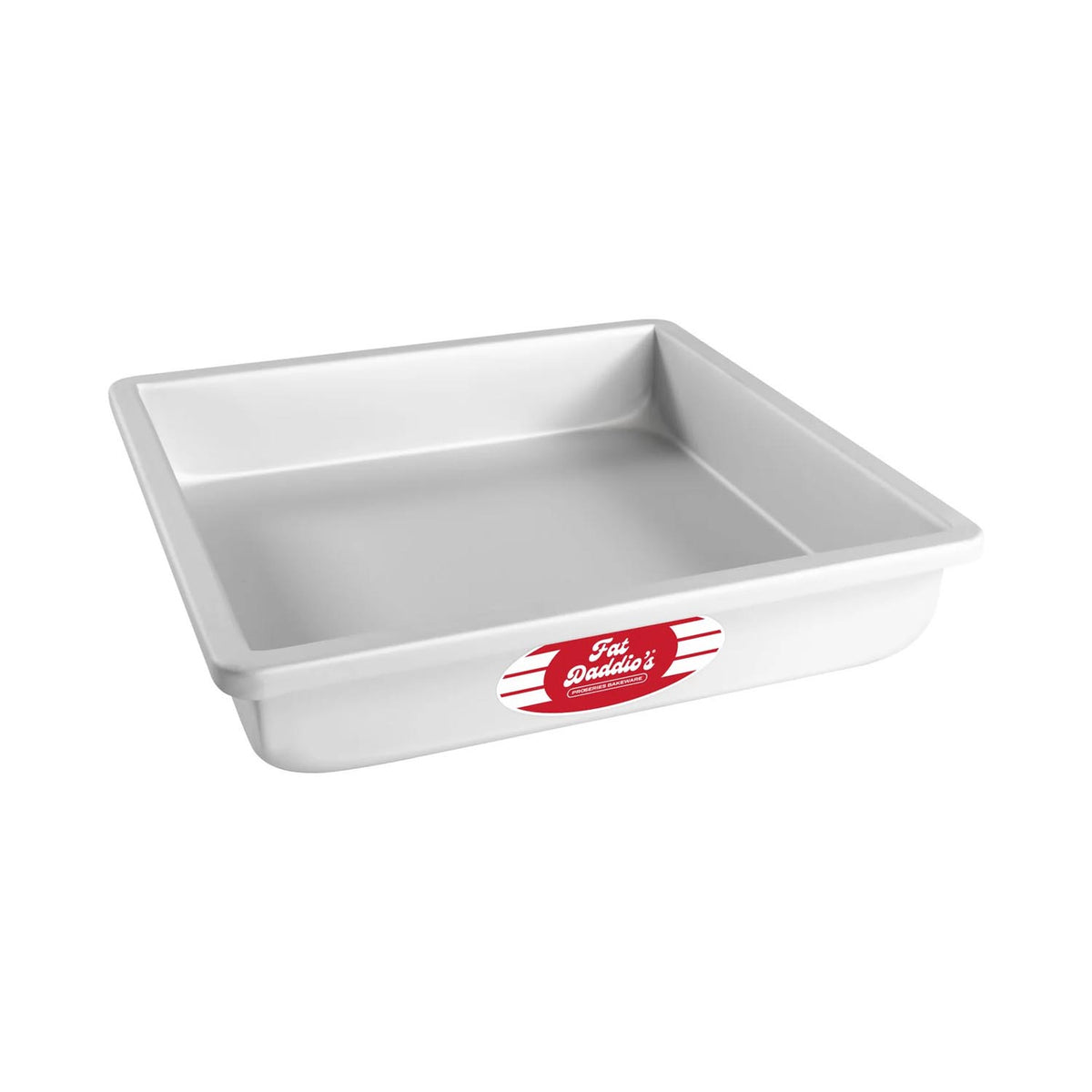 Fat Daddio's Anodized Aluminum Square Cake Pan, 10" x 10" x 2"