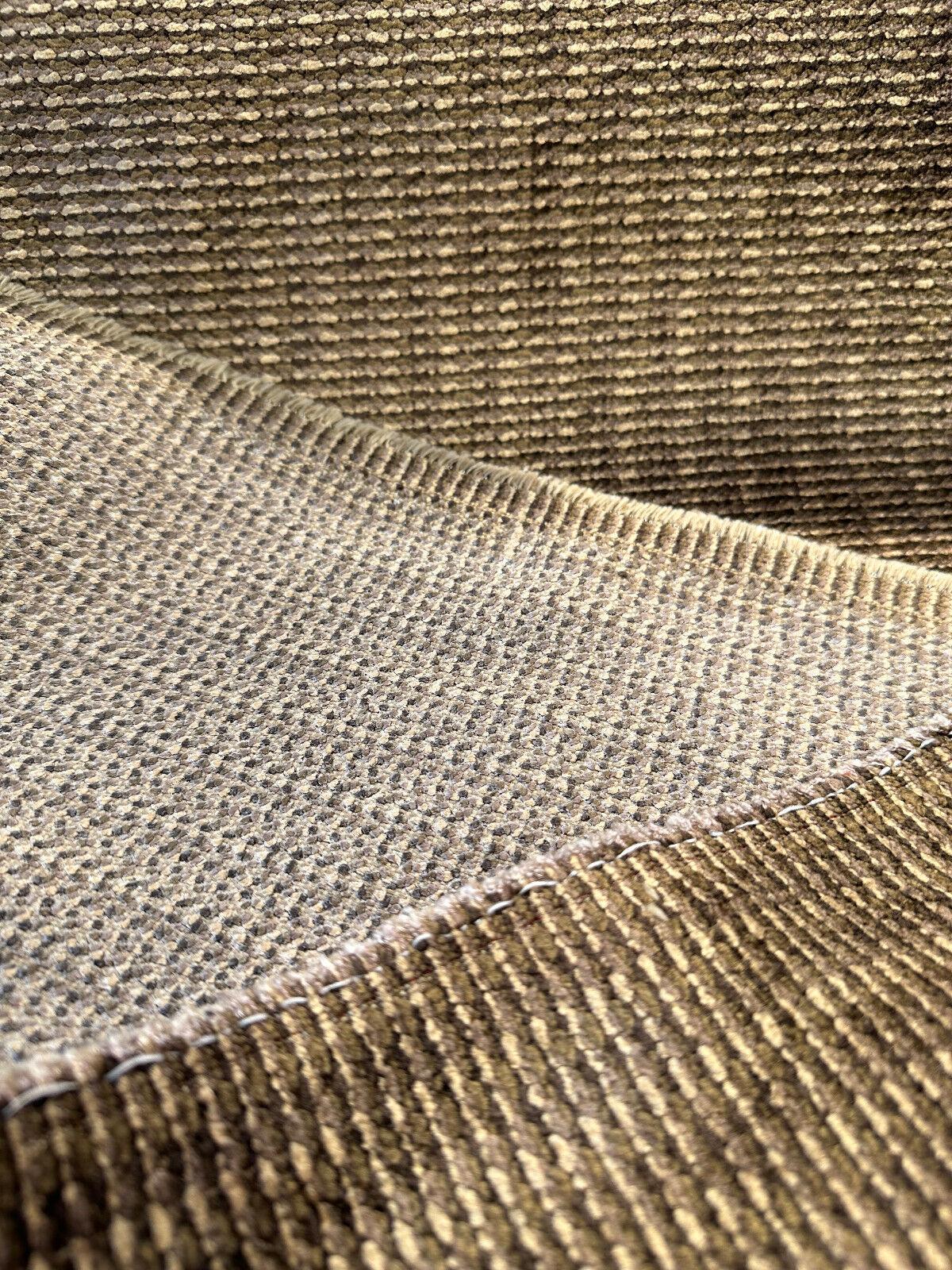 Omega Moss Brown Soft Chenille Upholstery Fabric - Moss Brown, Multi Chenille Plain, 56" Width (1 Yard)
