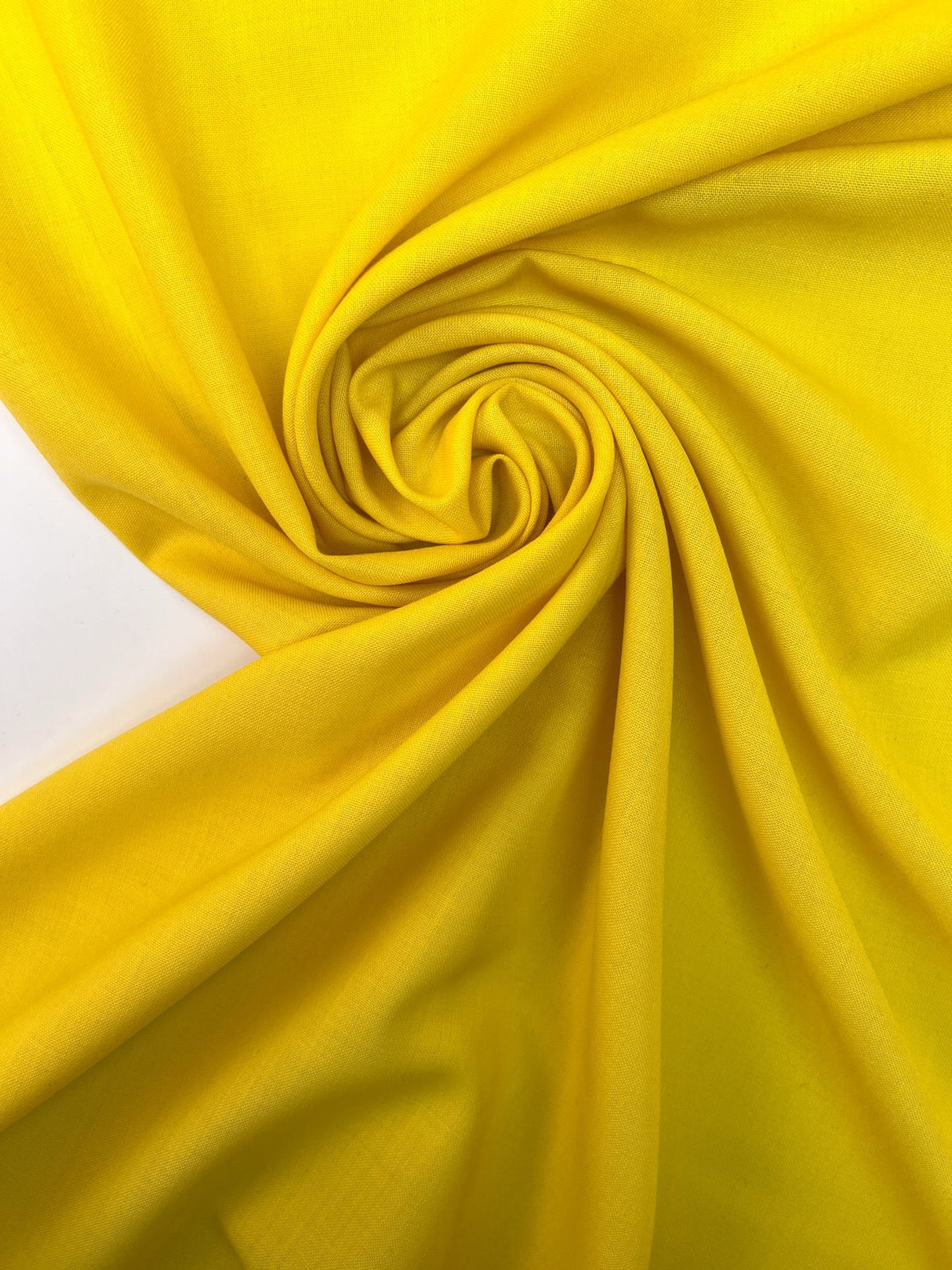Italian Yellow Wool Fabric