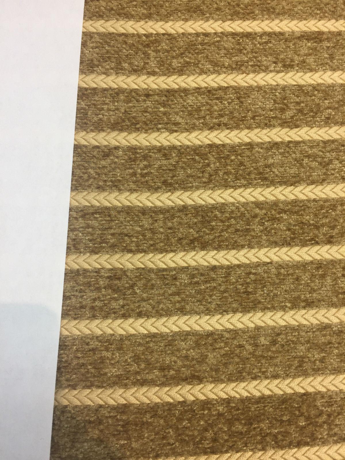 Italian Herringbone Upholstery Fabric - Antique Gold, Horizontal Herringbone, 59" Width, 1 Yard