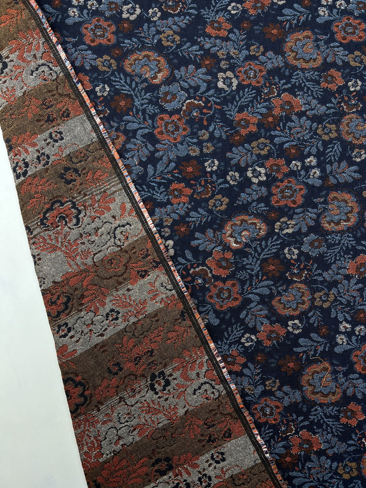 Cotton Jacquard Floral Fabric