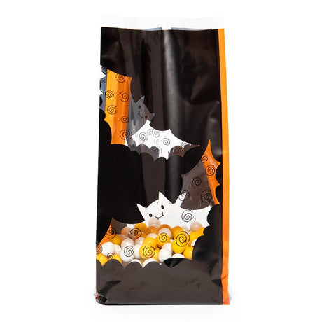Halloween Patterned Cello Bags  3 1/2 '':2 '':7 1/2 '' - 100 EACH / BOX