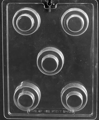 Wedding Cake Sandwich Cookie Chocolate Mold - LPW072