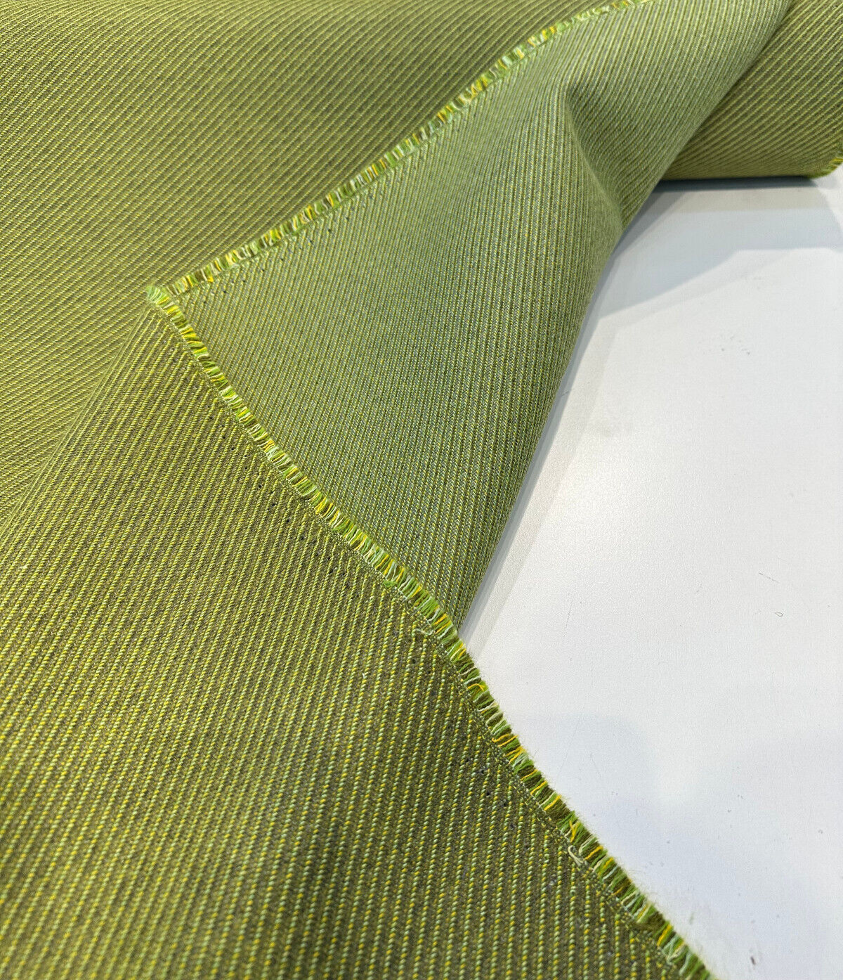 Sunbrella Mills Solution Dyed Acrylic Fabric - Kiwi Green Solid, 54" Width (1 Yard)