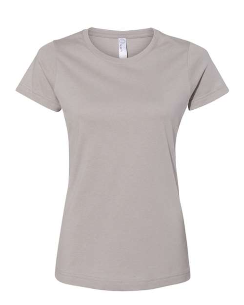 Women's Short Sleeve Crewneck Fine Jersey Tee