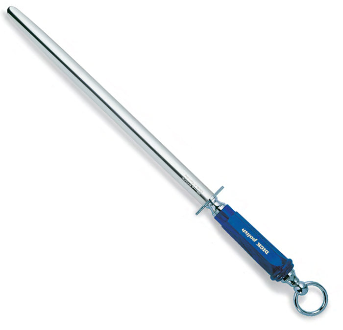 F. Dick Dickoron Sharpening Steel, 12'' Long, Polished, Oval