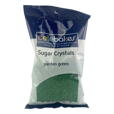 Green Sugar Crystals - 1 Pound