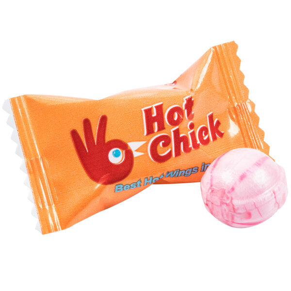 Customizable Hard Cinnamon Balls with Clear Wrapper - 1,000/Case