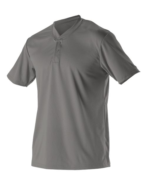 Baseball Two Button Henley Jersey