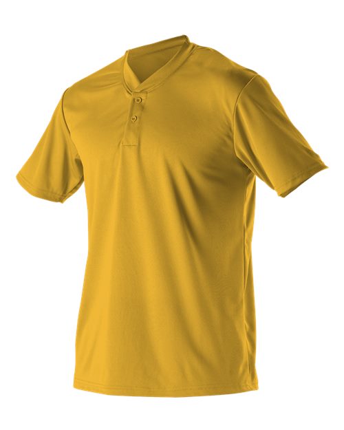 Baseball Two Button Henley Jersey