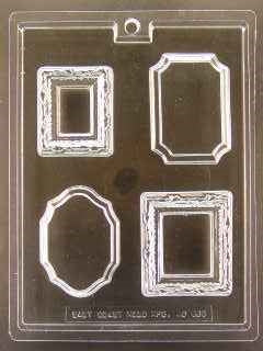 Picture Frames Chocolate Mold - ECAO686