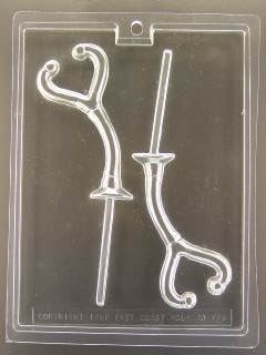Stethoscope Pop Chocolate Mold - ECAO725