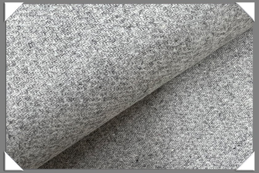 Grey Wool Blend Flannel Fabric - Grey Wool Blend Flannel Fabric, 58/60" Wide (1 Yard)