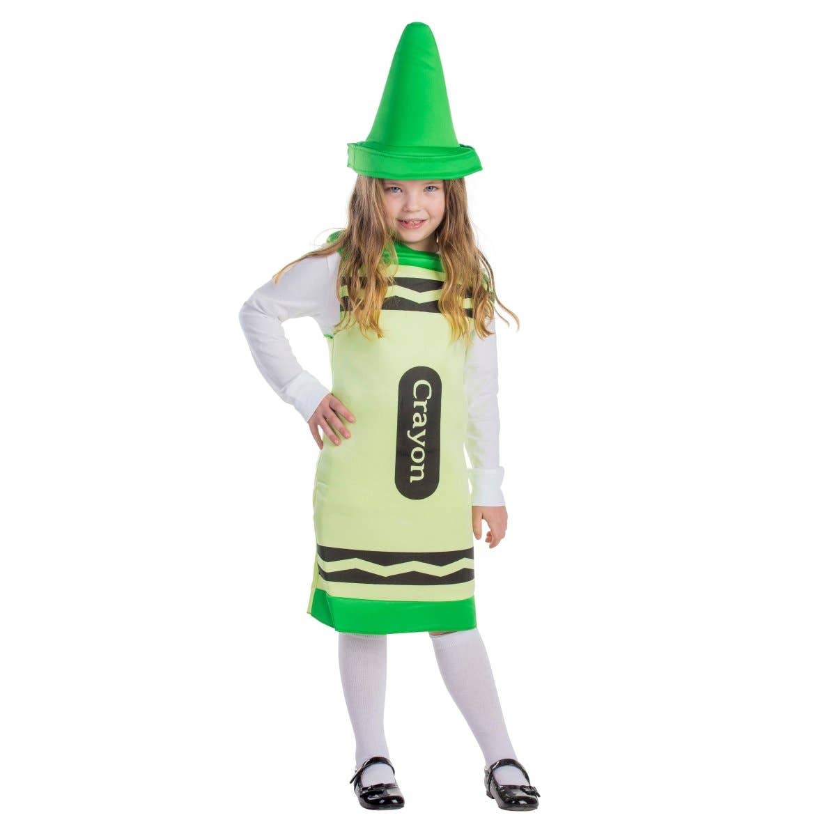 Green Crayon Costume