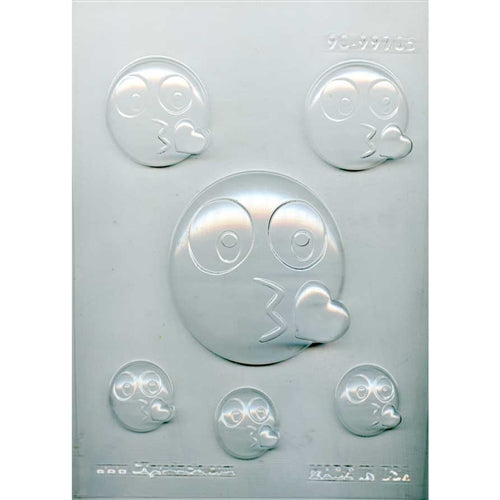 Kiss Emoji Chocolate Mold