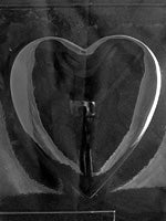 Jumbo Pour Heart Plain Heart Top Chocolate Mold - LPV301D
