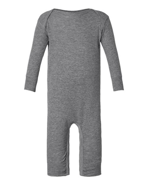 Rabbit Skins Infant Long Legged Baby Rib Bodysuit