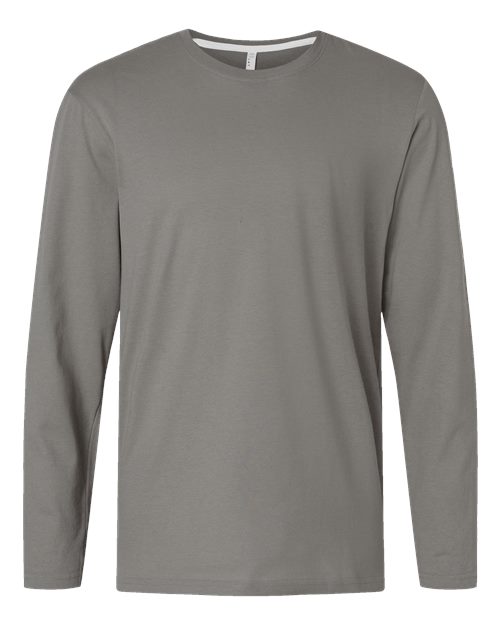 Men's Fine Jersey Crewneck Long Sleeve Tee