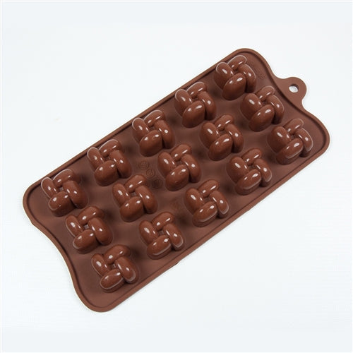Interlocking Square Silicone Candy Mold