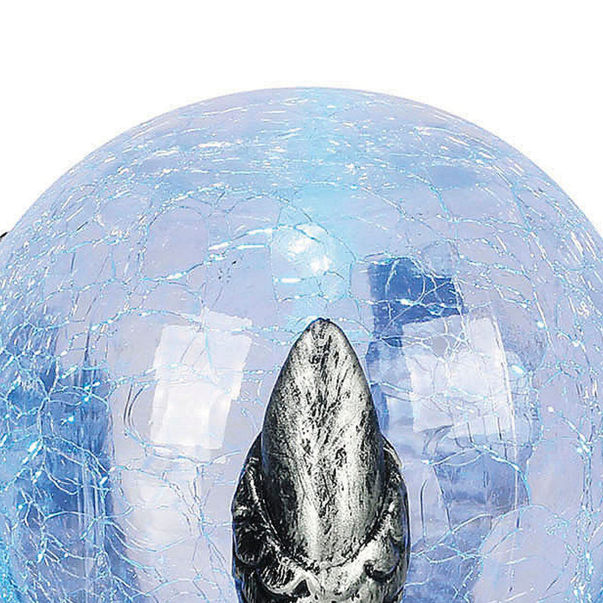 6.5 in. Light-Up Mystic Crystal Ball Tabletop Halloween Decoration