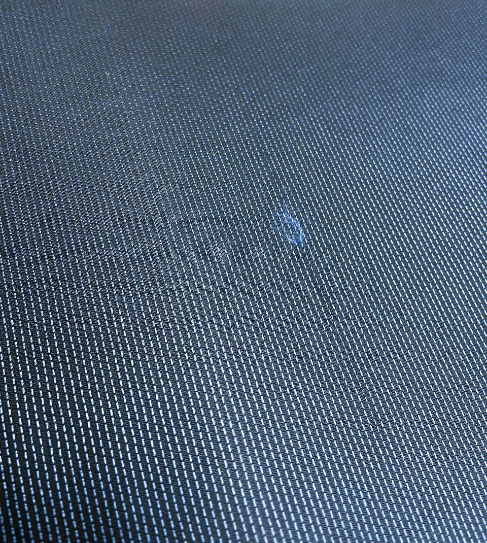 Wool Jacquard Blue Black Striped Suiting