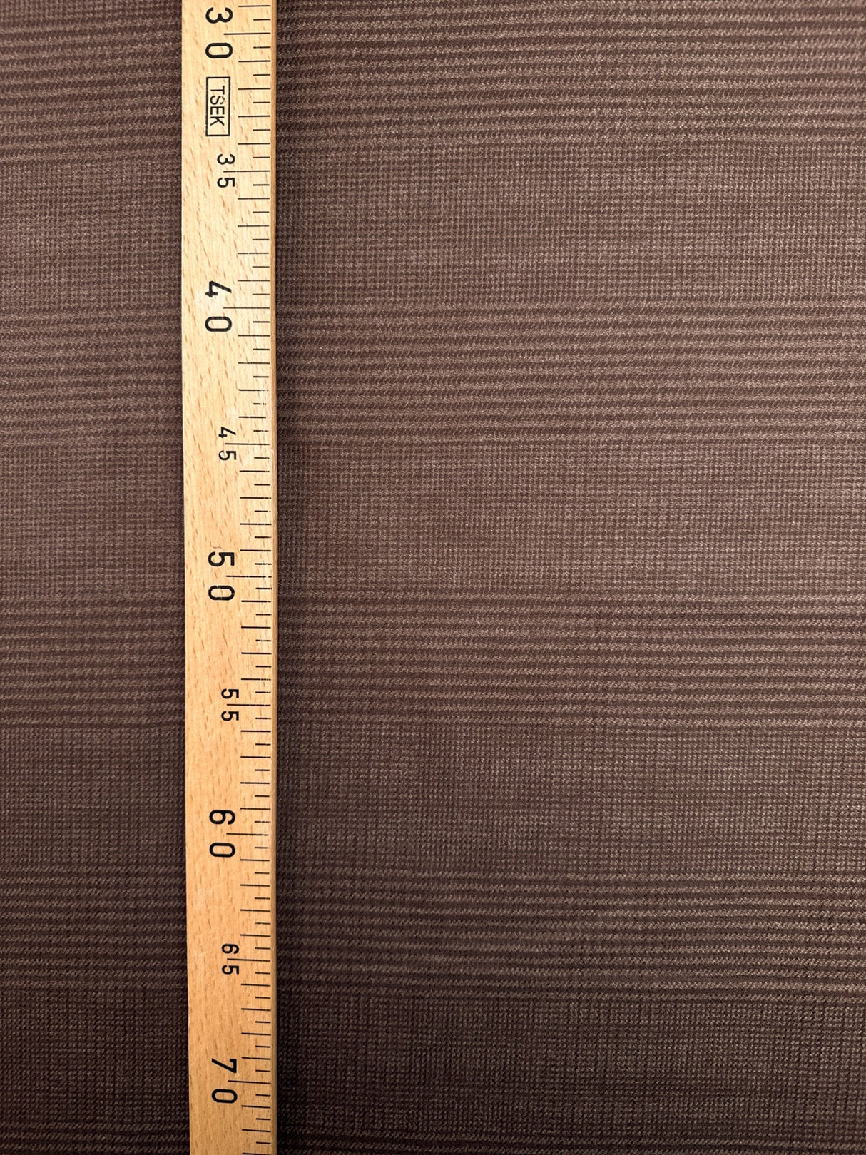 Cotton Brown Houndstooth Fabric