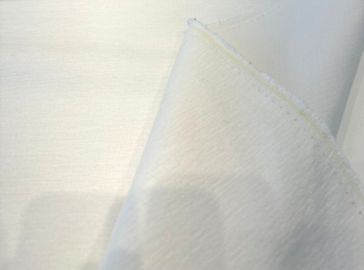 Sunbrella Outdoor Chenille Bliss Velvet Acrylic Fabric - Off White, Plush, 54" Width (1 Yard)