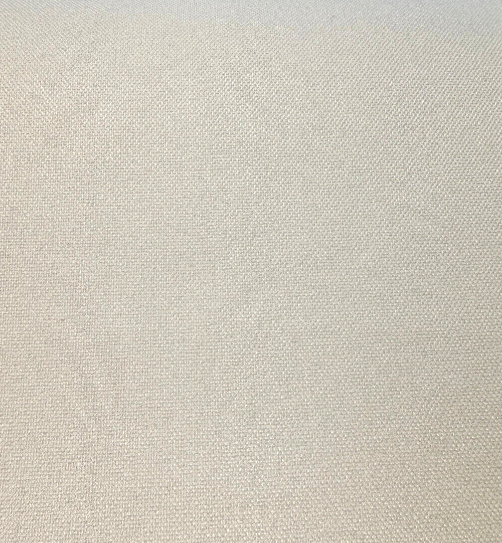 Blackout Double Sided Shell Beige Polyester Fabric - Shell Beige, Blackout, 55" Length (1 Yard)