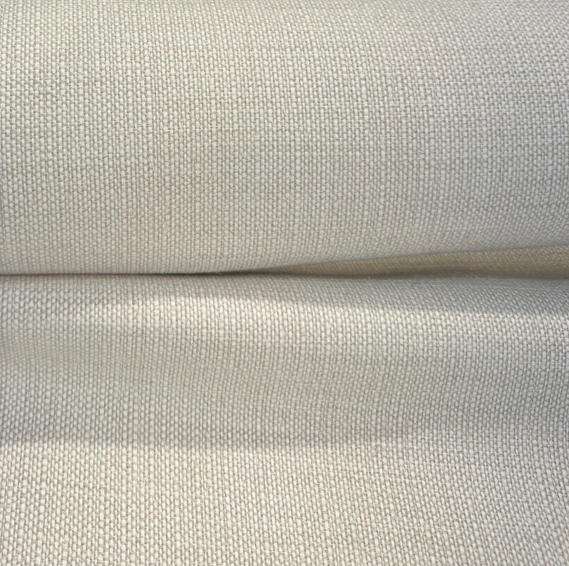 Sunbrella Linville Parchment 100 Percent Solution Dyed Acrylic Fabric - Parchment, Textured Solids, 54" Width (1 Yard)
