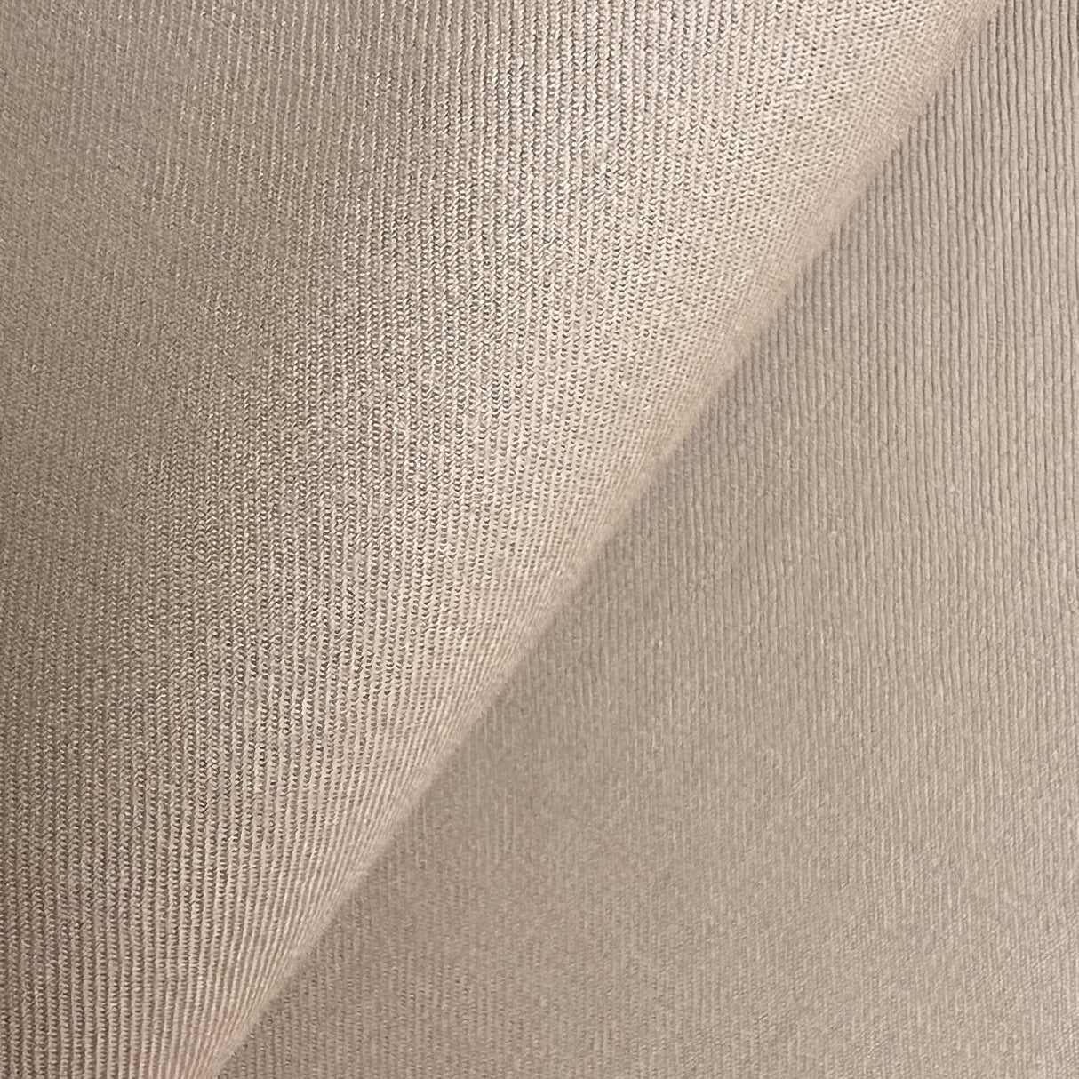 Tan Gabardine Wool Fabric - Solid Tan, 58/60" Width