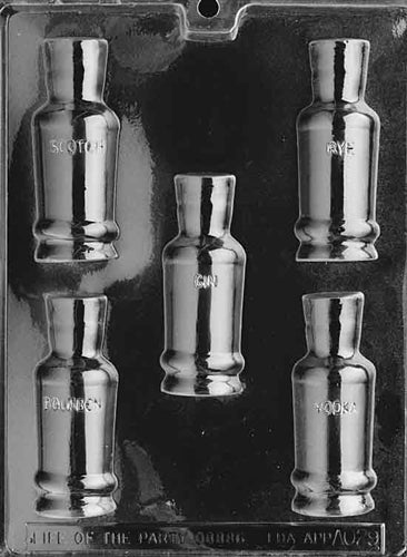 Large Bottle Chocolate Mold - LPAO029
