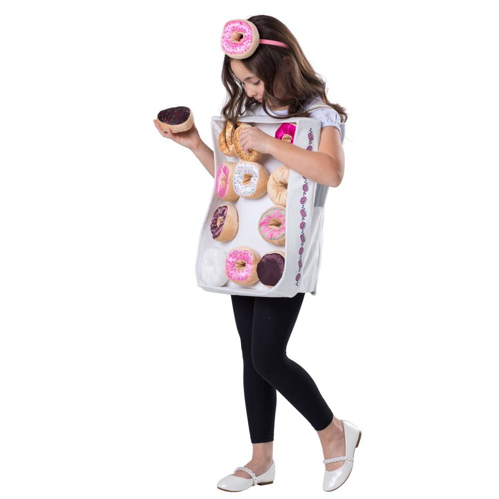 Kids Doughnut Box Costume - One Size Fits Most