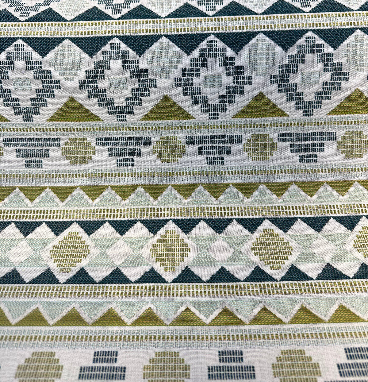 Sunbrella Inca Lime Jacquard Acrylic Fabric - Lime Jacquard, 54" Width (1 Yard)