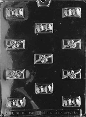 Swirls & Bows Chocolate Mold