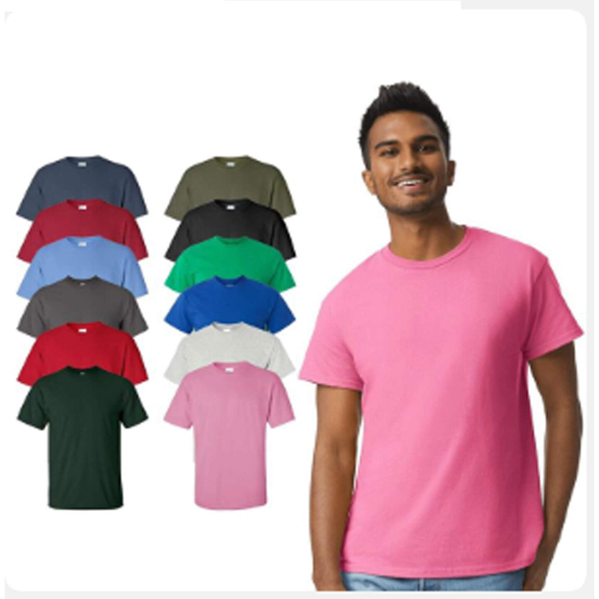 Gildan® Ultra Cotton Crewneck Short Sleeve T-Shirt