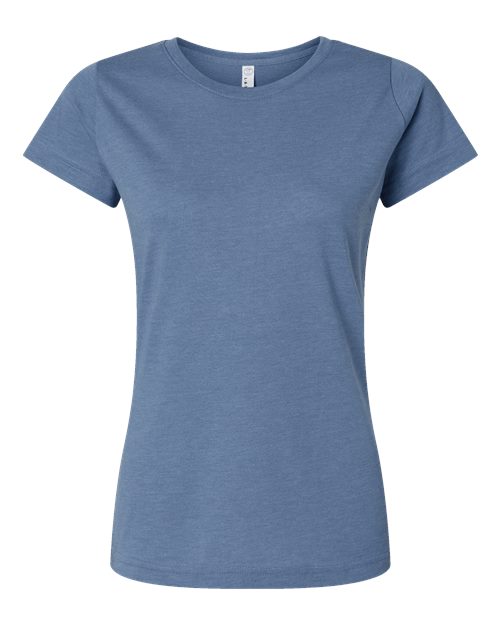Women's Short Sleeve Crewneck Fine Jersey Tee