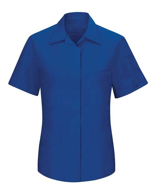 Women's Performance Plus Short Sleeve Shop Shirt with OilBlok Technology