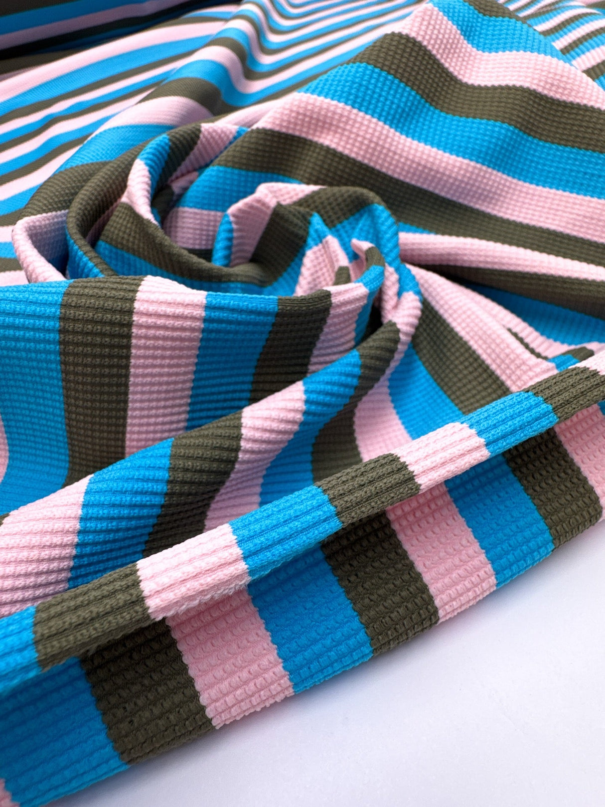 Striped Polyamide Elastane Knit